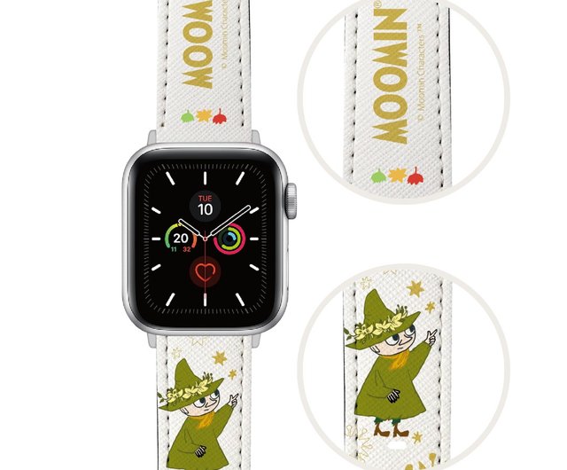 MOOMIN 時計　交換用バンド付き 1月21日(金)～発売】ギフトにもおススメ！本革の替えベルトが