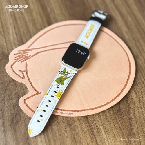 MOOMIN 時計　交換用バンド付き ムーミン Apple Watch 交換バンド - スナフキン スター - ショップ