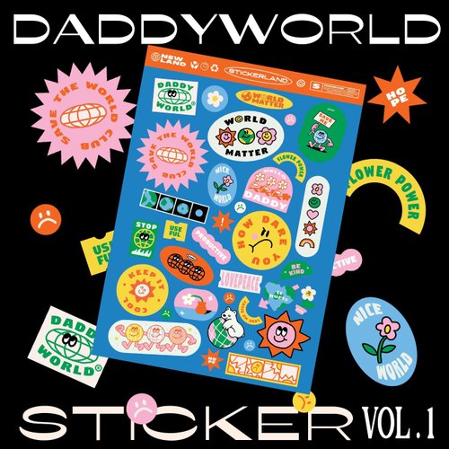 daddy & the muscle academy Daddy World Sticker Vol.1