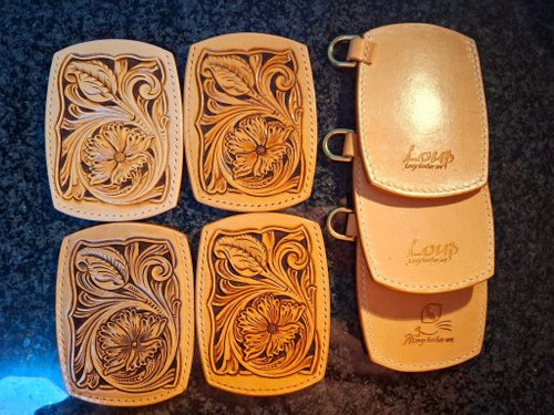 ルー革製芸術-Loup leather art 真皮卡套