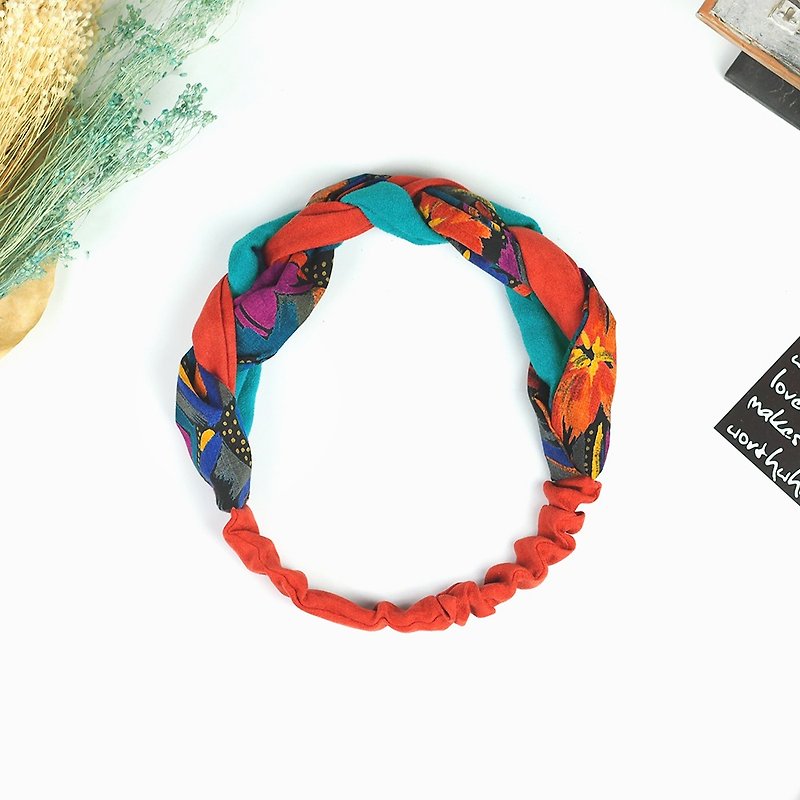 Hairband Headband - Hair Accessories - Cotton & Hemp Multicolor
