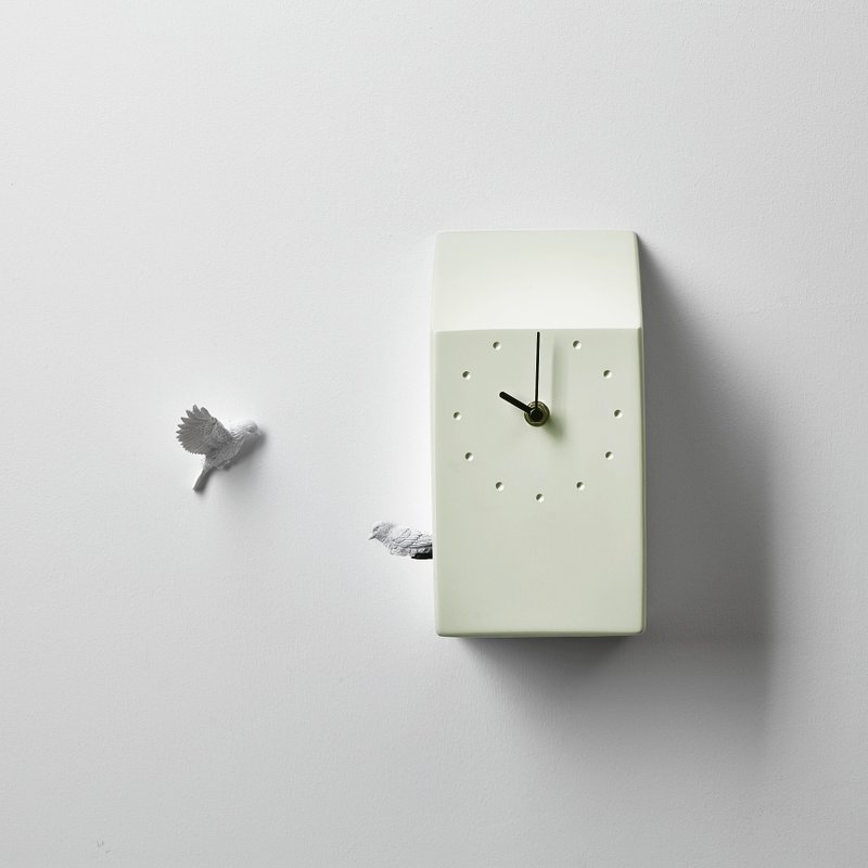 haoshi Good Things Design Cuckoo Clock - Home - Light Green - Clocks - Resin 