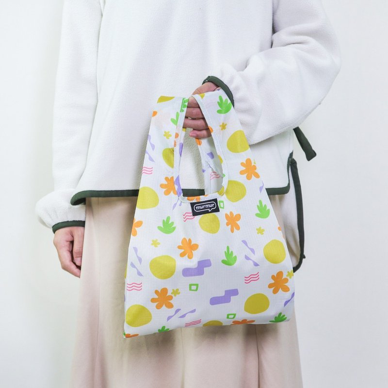 murmur - lunch box bag BDB155 - กระเป๋าถือ - เส้นใยสังเคราะห์ สีเทา