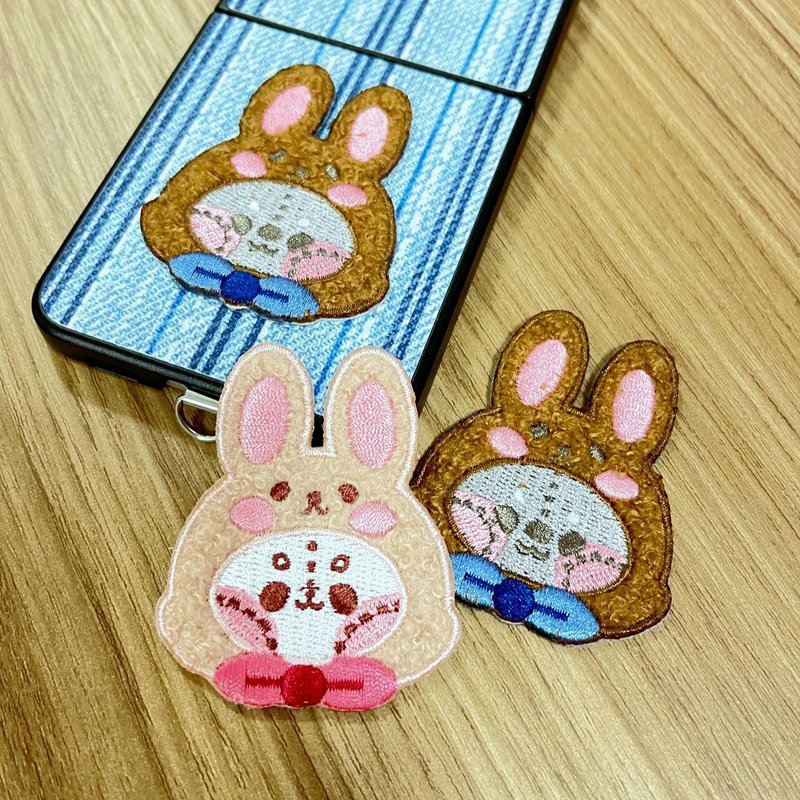 Vipstorey樹熊|兔兔毛絨布刺繡貼 - 其他 - 其他人造纖維 多色