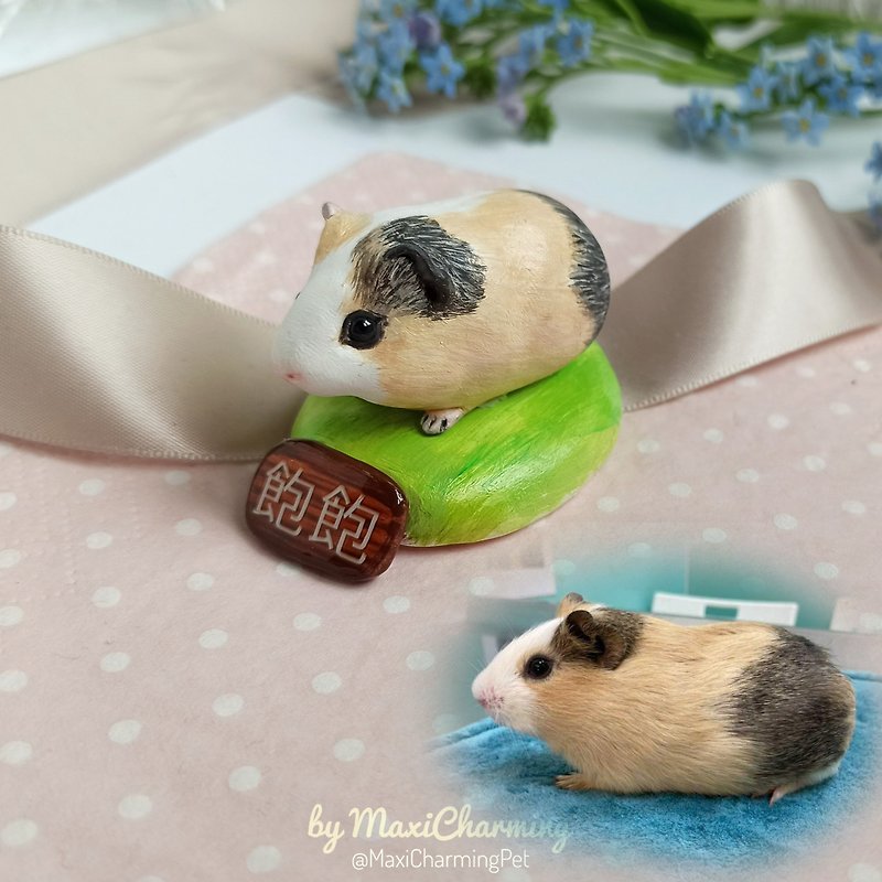 custom guinea pig statue customized from photo - Customized Portraits - Other Materials 