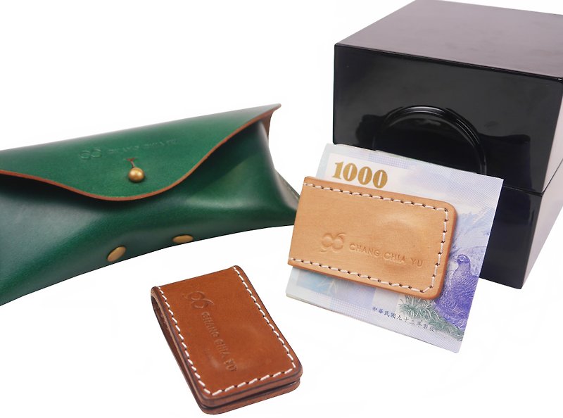 【YuYu】CLASSIC dual-purpose money clip - Wallets - Genuine Leather 
