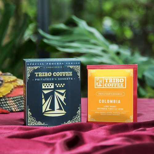 TRIBO COFFEE 哥倫比亞 芒裡偷閒 芒果蜜處理 淺焙濾掛式咖啡(5入 /10入盒裝)