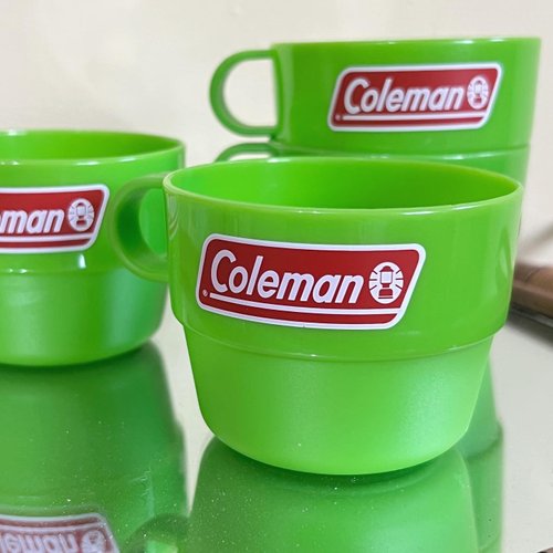 Coleman Fruit Green Camping Stacking Cup