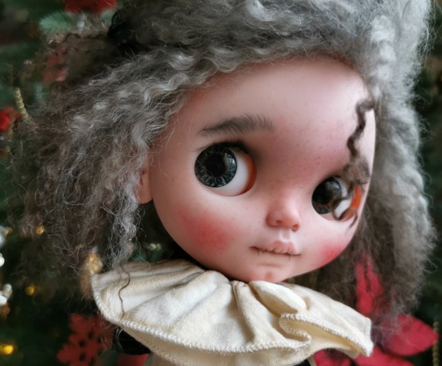 Sarsarblanki Custom Petite Blythe Doll Mintoe - OOAK handmade custom ブ