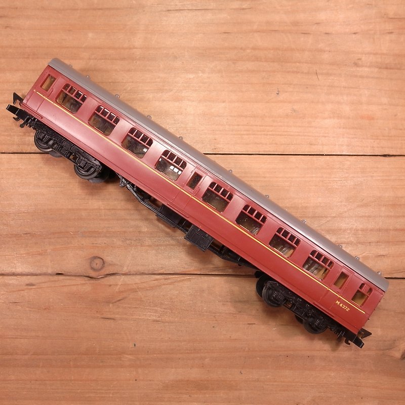 Old bone France Jouef train model D VINTAGE - ของวางตกแต่ง - พลาสติก สีแดง