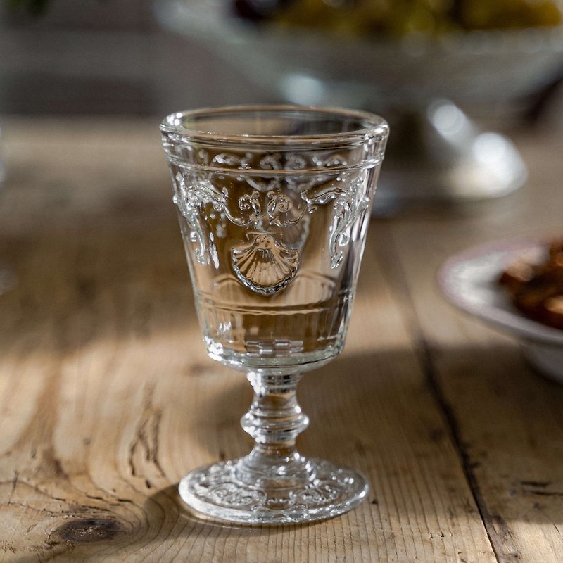 Versailles glass goblet (small) - Bar Glasses & Drinkware - Glass Transparent