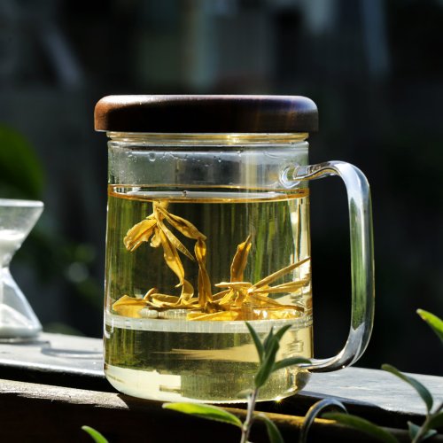 宜龍茶器 微光蓋濾杯(450ml)