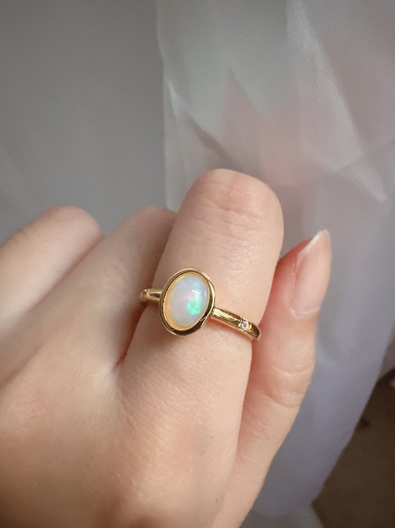 Devotion - Opal Ring - General Rings - Crystal Multicolor
