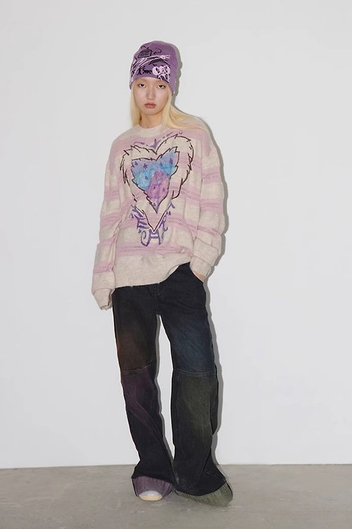 CONP: Citizen of No Place Nature Heart Sweater 自然之心棉紗毛衣