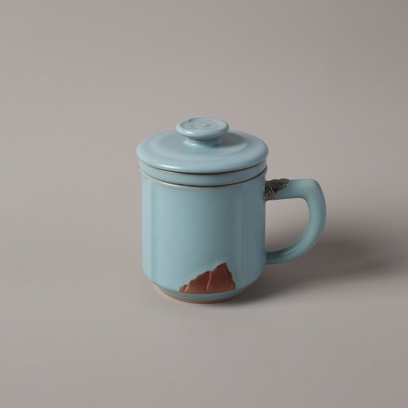 陸寶LOHAS 汝窯 雨過天青 蓋杯 泡茶杯 - 茶壺/茶杯/茶具 - 陶 