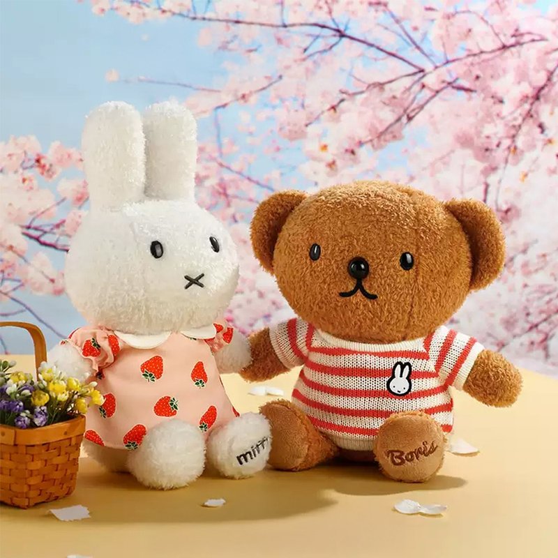 【MIFFYxVIPO】莓好暖心珍珠絨毛玩偶 - 公仔/玩偶 - 棉．麻 