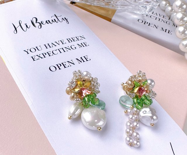 バロックパールのダングルイヤリング Amazon | [ミキモト]MIKIMOTO バロックパール・ダイヤ