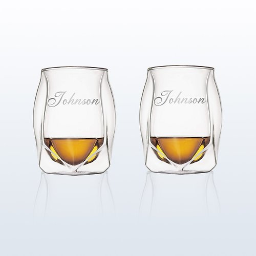 Design Your Own Wine 香港酒瓶雕刻禮品專門店 Norlan Whisky Glasses|訂製文字雕刻威士忌對杯 客製化生日禮物