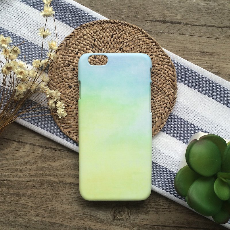 Dawn Colud. Matte Case( iPhone, HTC, Samsung, Sony, LG, OPPO) - Phone Cases - Plastic Yellow