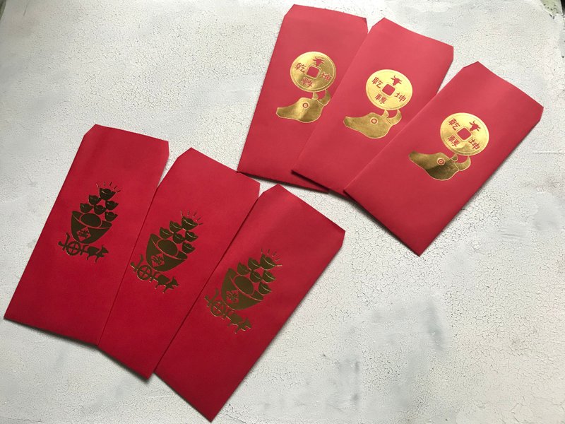 牛年限定-臺灣生肖-燙金紅包袋-限時優惠 - 紅包袋/春聯 - 紙 紅色
