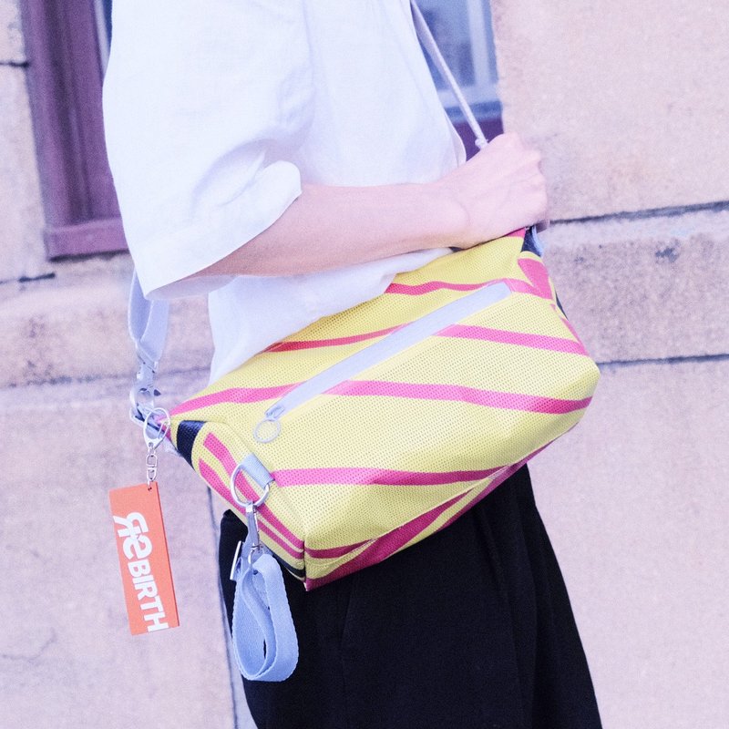 [Limited Edition] REBIRTH|Dumpling Bao-2019 Asian Handmade Exhibition Pop Up Asia - Messenger Bags & Sling Bags - Waterproof Material Multicolor