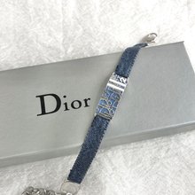 Y2293-128 クリスチャンディオール ブルー系ストーン付きブローチ Christian Dior ☆SALE【5jgb0668】クリスチャンディオール