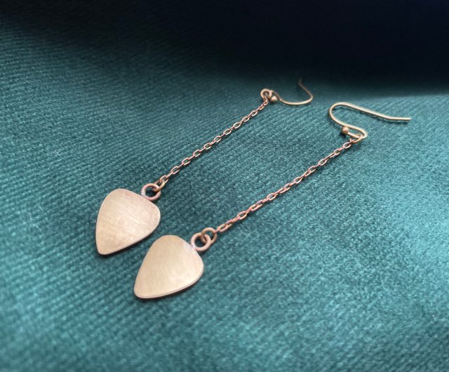 Guitar pick hot sale earrings diy