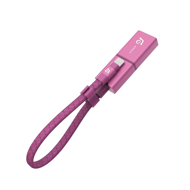 iKlips Wizard (with 128GB card) Apple iOS USB3.1 4K microSD card reader purple - แฟรชไดรฟ์ - โลหะ สีม่วง