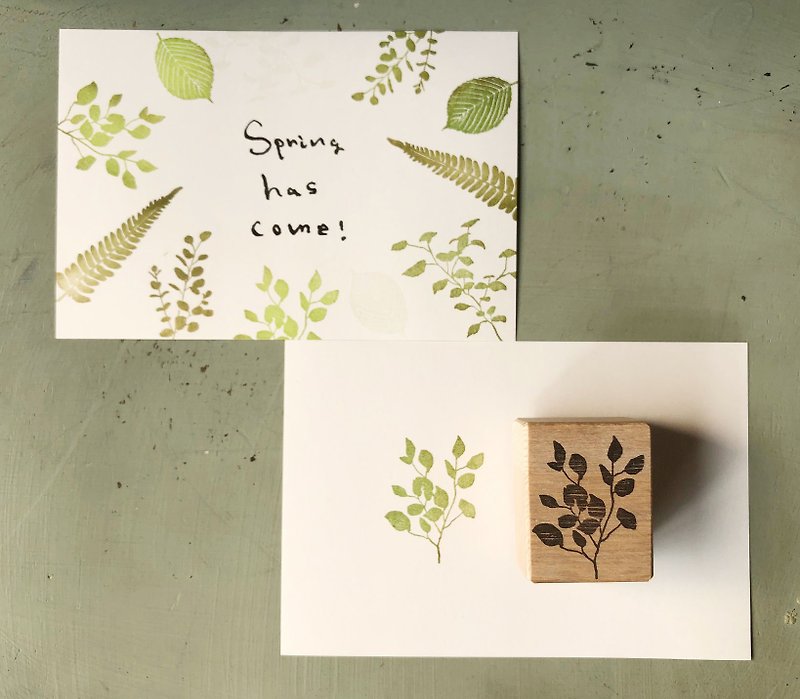 One branch [tipe A] stamp - Stamps & Stamp Pads - Other Materials 