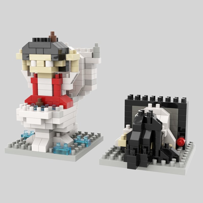 Archbrick日本妖怪物語#2-花子/貞子 nanoblock - 公仔/玩偶 - 塑膠 多色