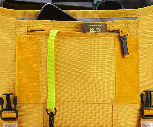 Yellow messenger online bag