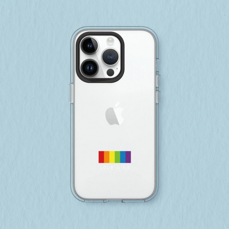 Clear透明防摔手機殼∣獨家設計/Love wins-Not alone for iPhone - 手機配件 - 塑膠 透明