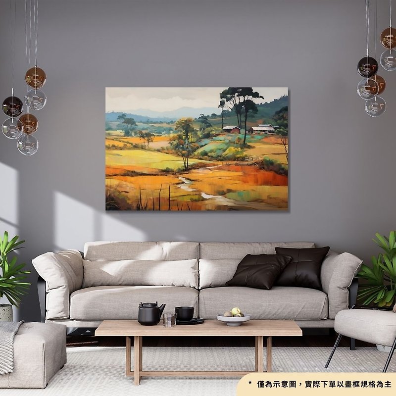 Pastoral Scenery 2 - [High Definition Giclee Oil Painting Series] Art Hanging Painting | Living Room Hanging Painting - Posters - Cotton & Hemp 