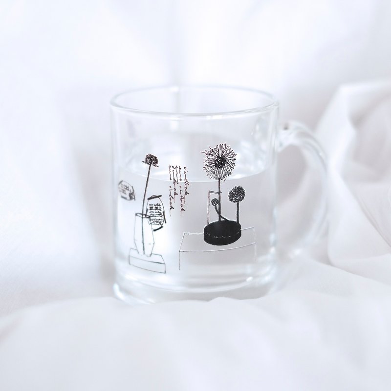 Scene clear glass mug - Mugs - Glass Transparent