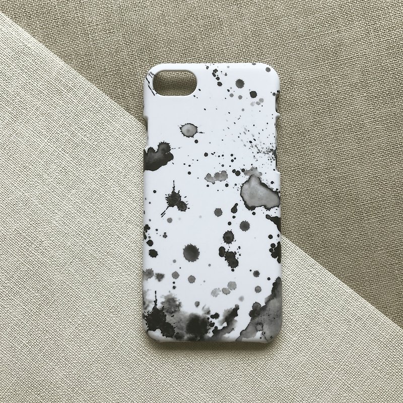 Modern ink. Matte Case( iPhone, HTC, Samsung, Sony, LG, OPPO) - Phone Cases - Plastic White