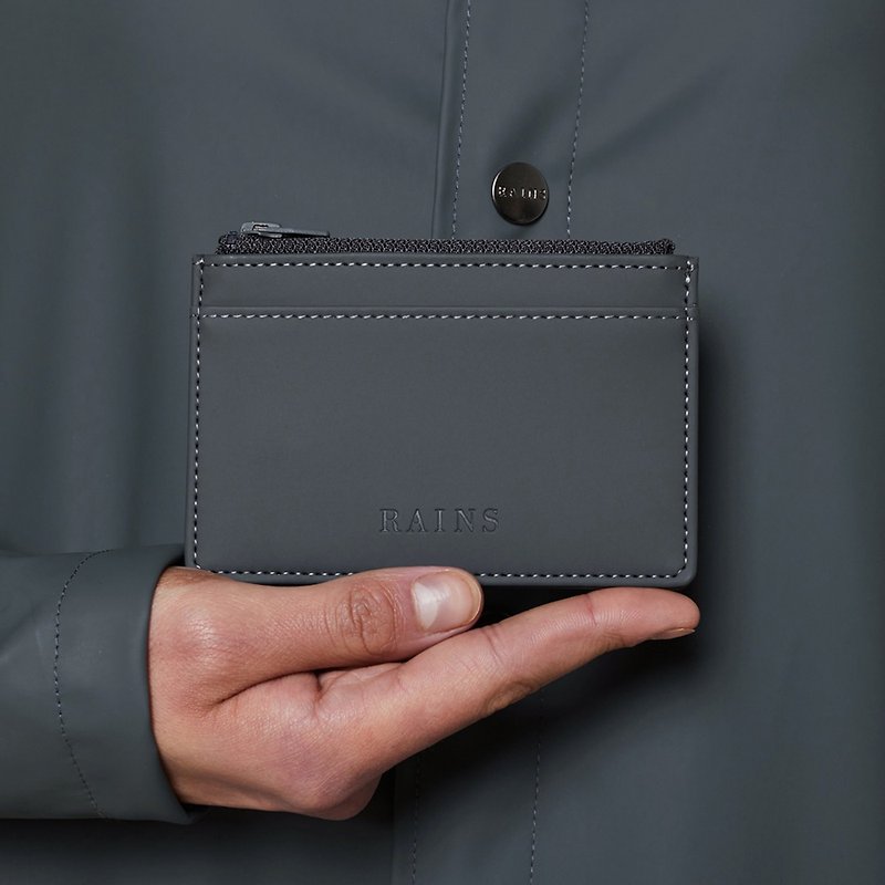 【丹麥 RAINS】Zip Wallet 防水拉鍊卡夾 多色可選 - 銀包 - 其他材質 