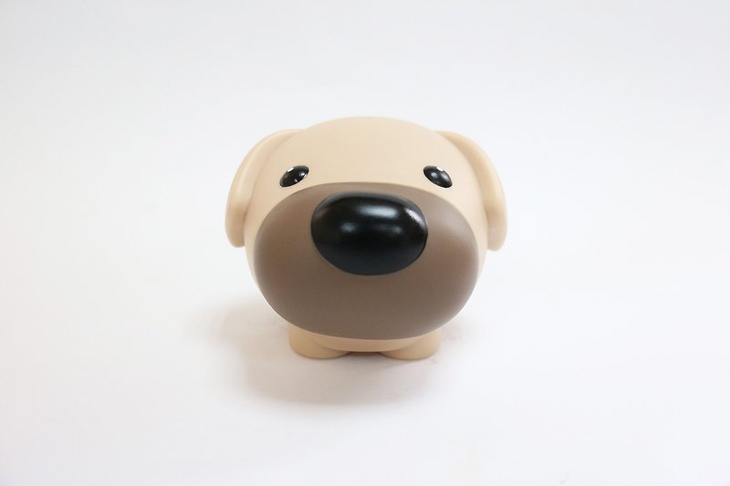 my Dog-piggy bank and piggy bank decorations-coffee and cocoa - Coin Banks - Plastic Khaki