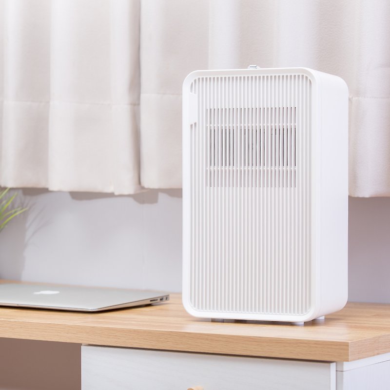 ROOMMI's most beautiful lightweight dehumidifier, small square footage, large capacity 2L water tank (two colors optional) - Other Small Appliances - Plastic White