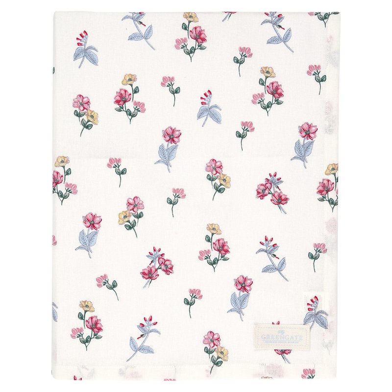 【新品】丹麥GreenGate Portia white 桌巾 130x170cm - 桌布/桌巾/餐墊 - 其他材質 多色