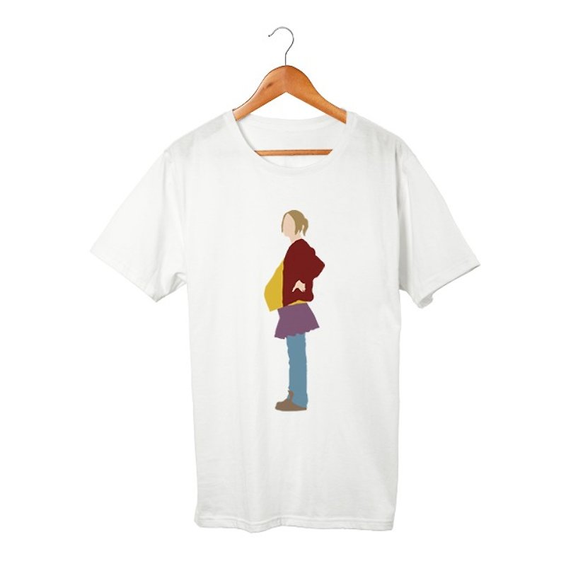 Juno #1 T恤 - T 恤 - 棉．麻 白色