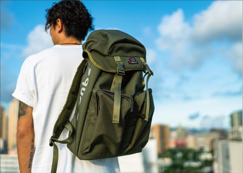 Square ZIZOU 35L 運動旅行揹包 橄欖綠色