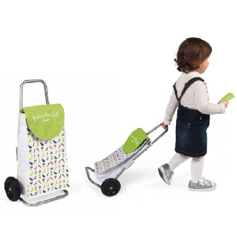 【法國Janod】妙廚師好料理-超市購物車 - 寶寶/兒童玩具/玩偶 - 其他金屬 