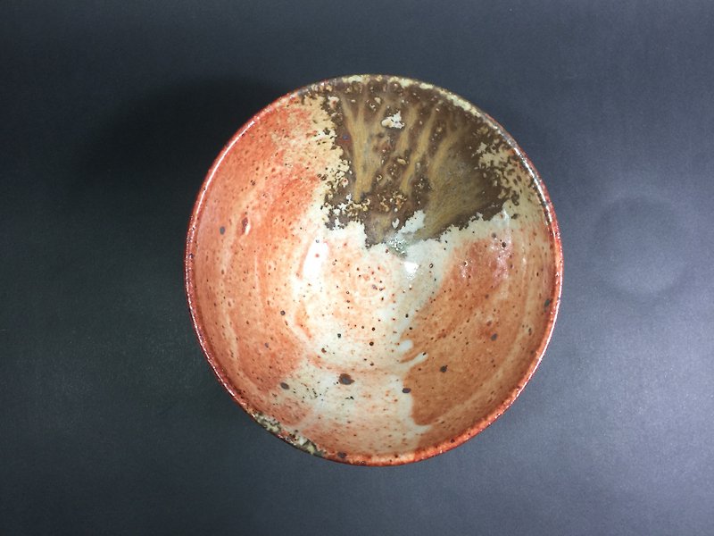 Mr. Song [teacher placed on the table bowl] - Bowls - Pottery Orange