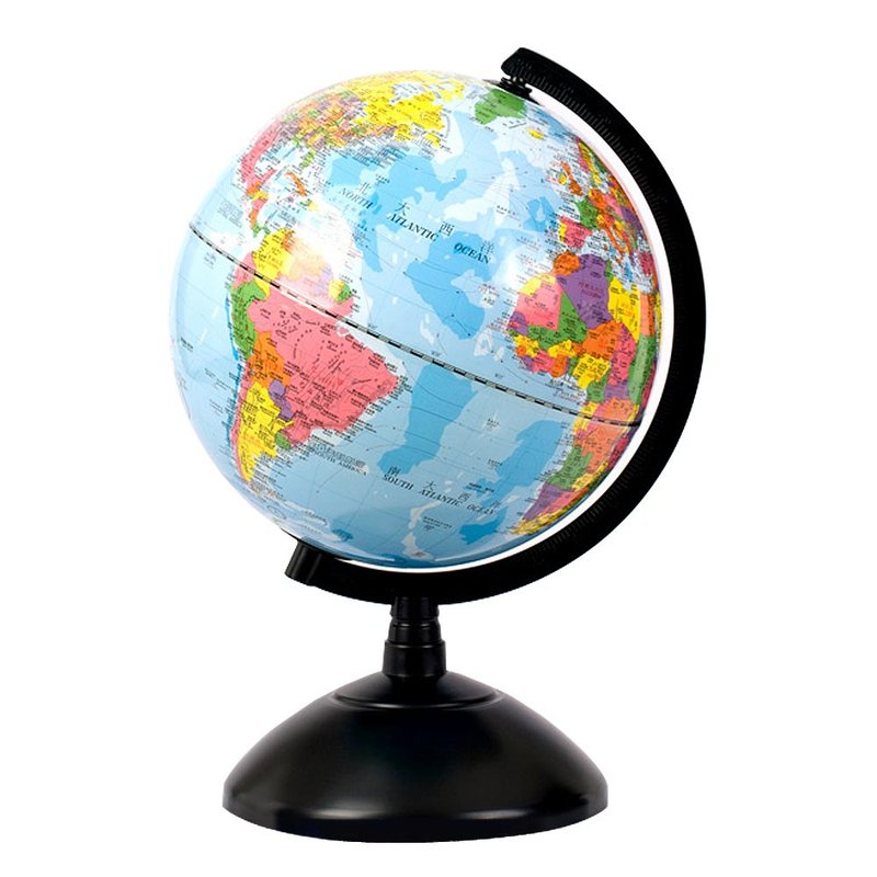 SkyGlobe 8吋塑膠底座地球儀 / 共2款 - 擺飾/家飾品 - 塑膠 藍色