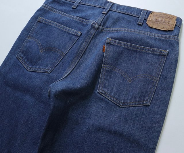 35W)80s Levis 517 American-made denim bootcut jeans (517 35W)80s Levis 517 American-made denim bootcut jeans (517