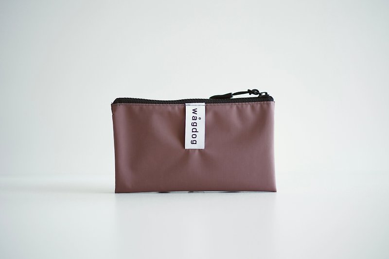 High-performance nylon mini wallet / 3 storage pockets / Merlot - กระเป๋าสตางค์ - ไนลอน สีน้ำเงิน