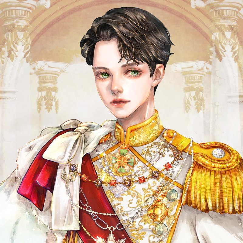 Tarot card The Emperor Stickers (7color) - 貼紙 - 紙 