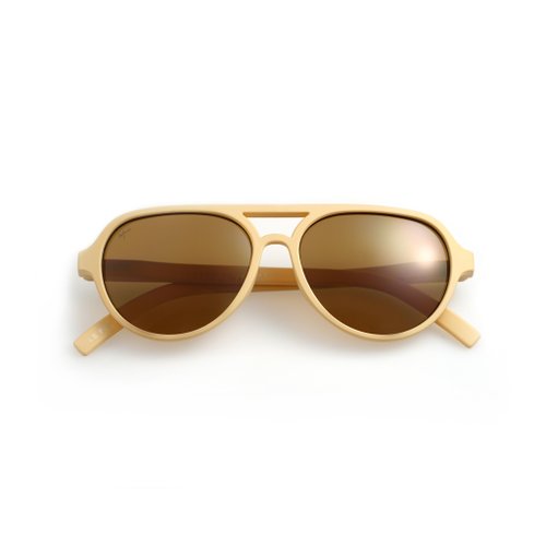 LE FOON Flying glasses 爸爸一起戴墨鏡 : 陽光霧黃 - 成人款