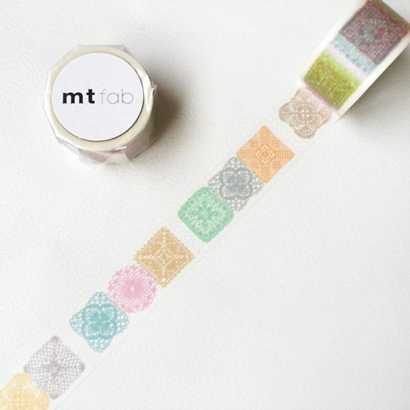 Mt and paper tape fab hole empty [crochet (MTDP1P03)] - Washi Tape - Paper Multicolor