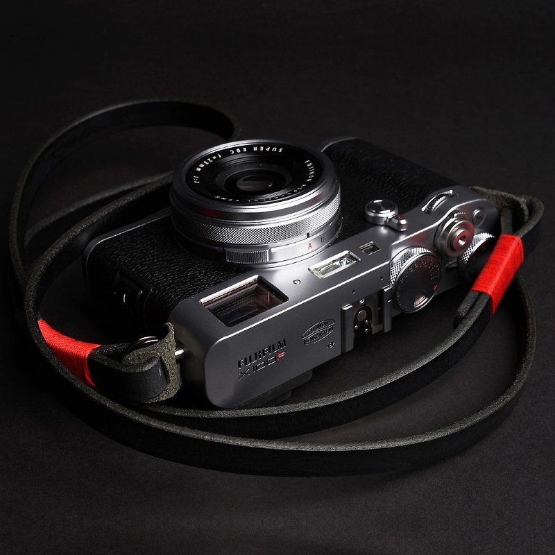 Coiling Ring Camera Neck Strap - Camera Straps & Stands - Genuine Leather Multicolor